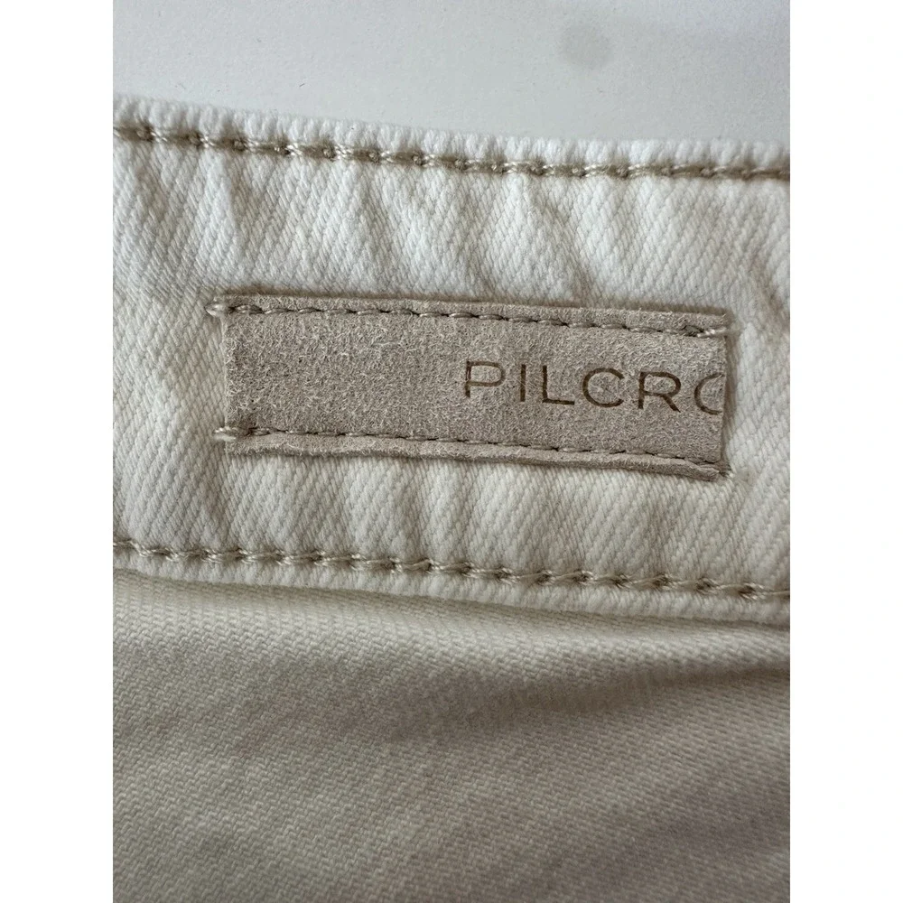 Anthropologie Pilcro Jean Shorts Women's Size‎ 31 Beige Beach Vacation Summer - Picture 4 of 9